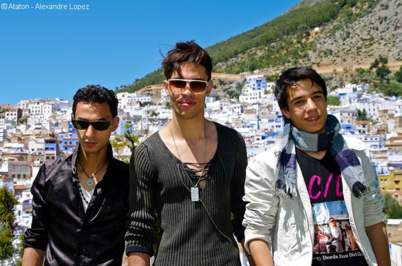 fashion boys in Chefchaouen - Maroc 2012